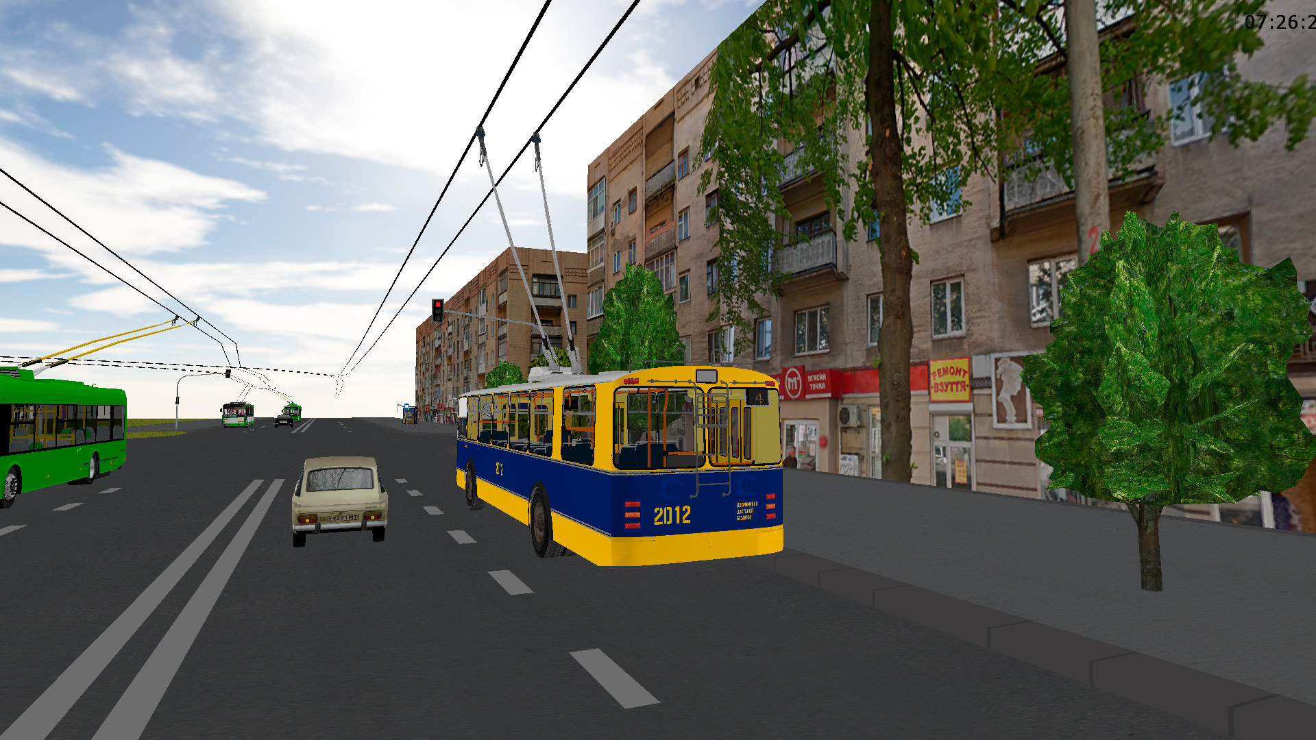 Житомир, ЗиУ-682В № 2012 (маршрут № 4) Житомир, ЗиУ-682В № 2012 (маршрут № 4)