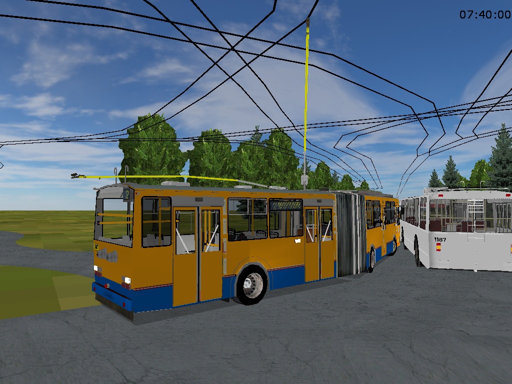 �������, Škoda 15Tr13/6M � 087 (������� � 2)
�������, ���-682�		 � 1187 (������� � 3)