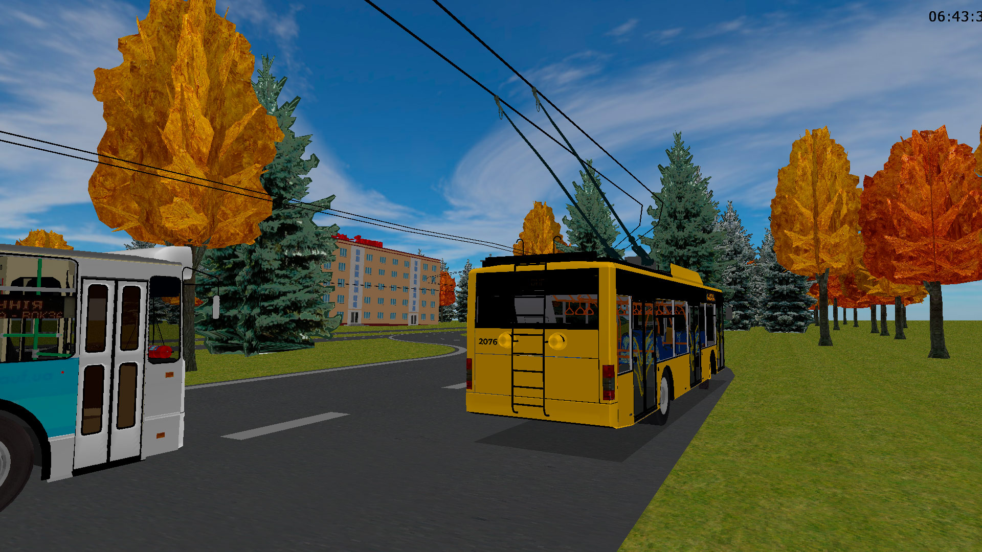 Житомир, ЛАЗ E183D1 № 2076 (маршрут № 2) Житомир, ЛАЗ E183D1 № 2076 (маршрут № 2)