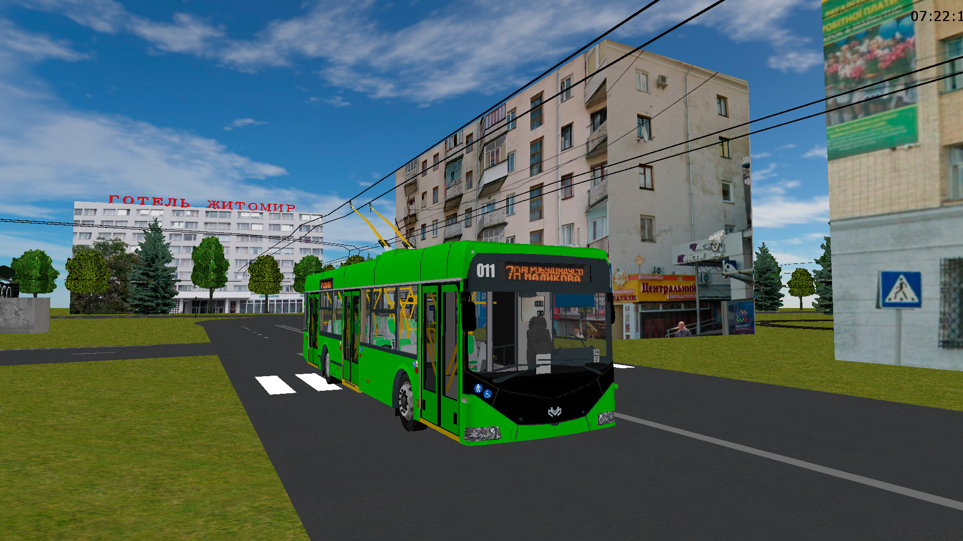 Житомир, АКСМ 321 (БКМ-Україна) № 011 (маршрут № 7А) Житомир, АКСМ 321 (БКМ-Україна) № 011 (маршрут № 7А)