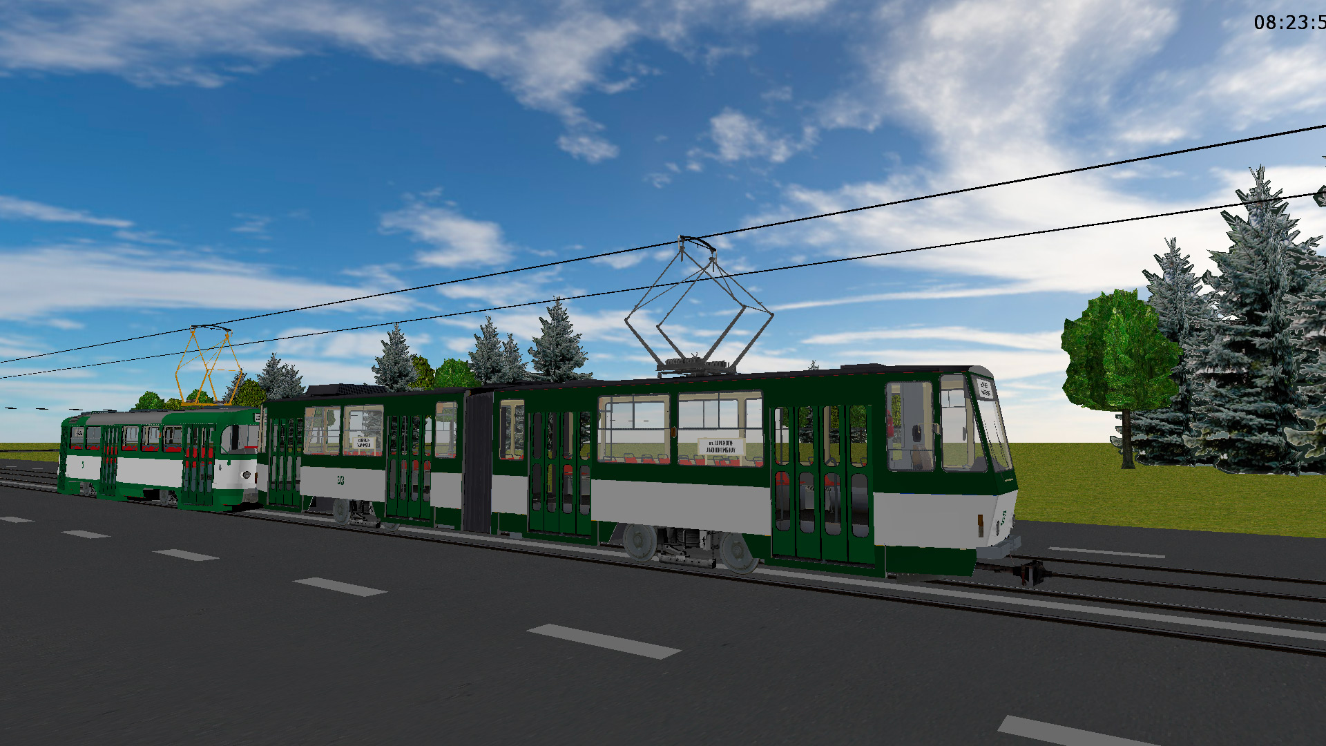 Житомир, Tatra KT4SU № 33 (маршрут № Т) Житомир, Tatra KT4SU № 33 (маршрут № Т)