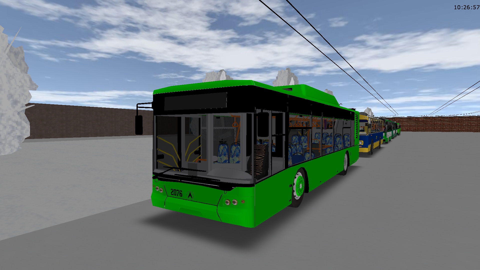 Житомир, ЛАЗ E183D1 № 2076 Житомир, ЛАЗ E183D1 № 2076