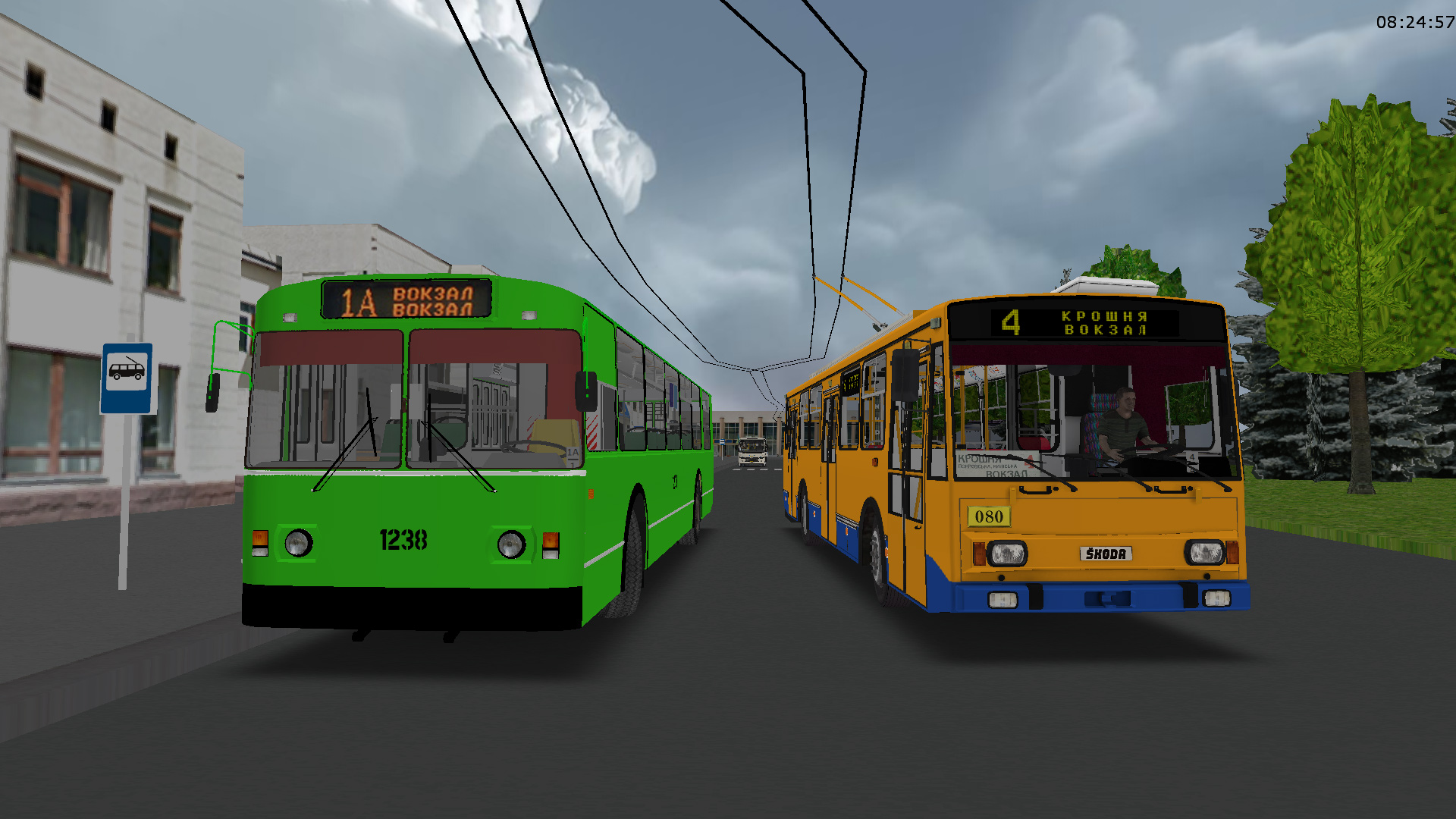 �������, Škoda 14Tr17/6M � 080 (������� � 4)
�������, ���-682� [�00]		 � 1238 (������� � 1�)